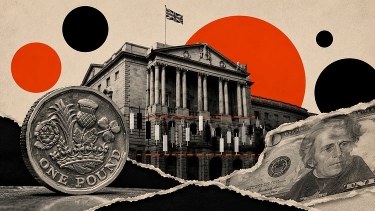What is keeping the British Pound tied to fiscal risks as the BoE looks set to keep rates steady?