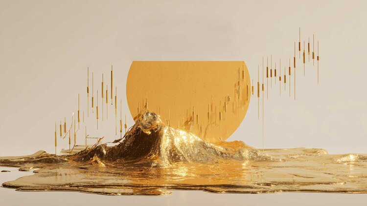 Gold stands firm as USD dives to one-week low; Fed hike bets cap gains