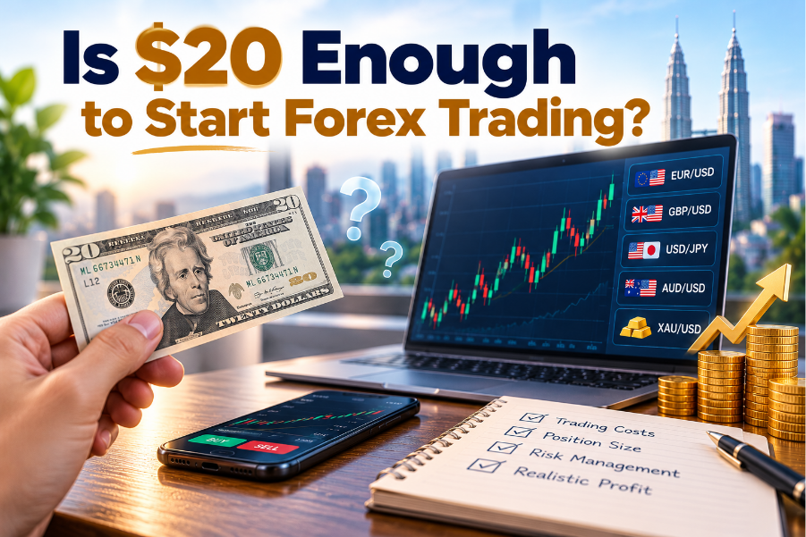 Is $20 Enough to Start Forex Trading?
