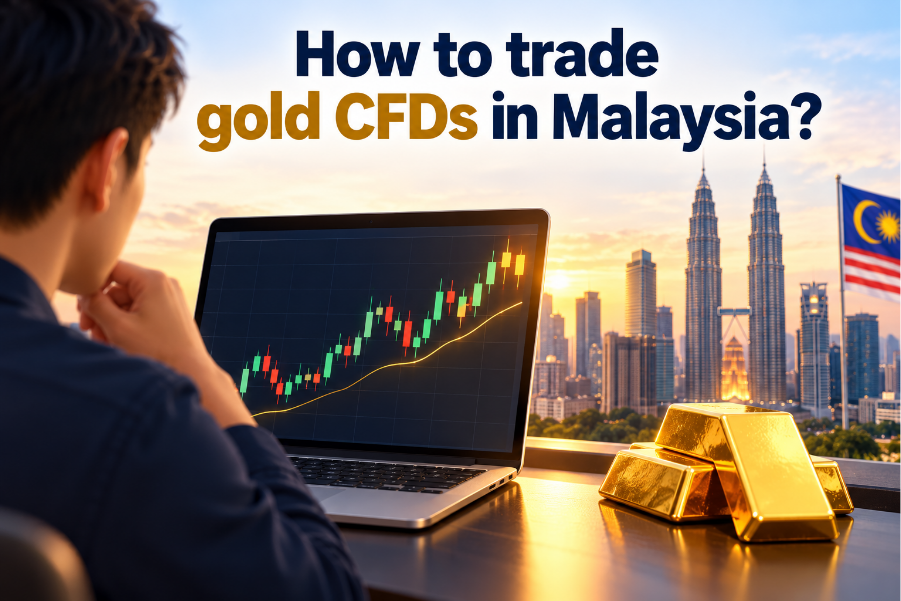 How to Trade Gold CFDs in Malaysia?